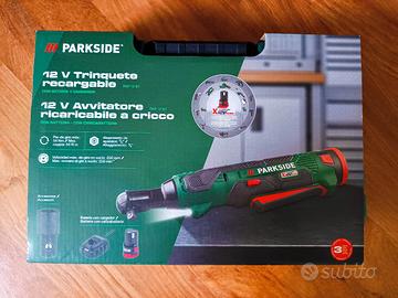 Avvitatore a cricchetto Parkside con batteria 12V
