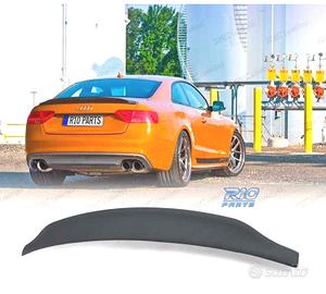 SPOILER AUDI A5 COUPE 07-16 LOOK RS5 NERO LUCIDO