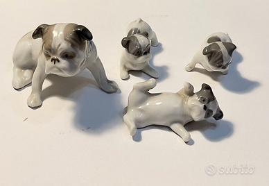 Cani in porcellana made in Germany