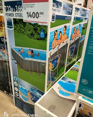 PISCINA FUORITERRA NUOVA 7,32 * 3,66