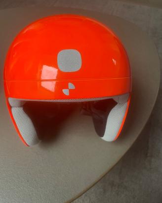 Casco Sci POCito arancione con mascherina POCito