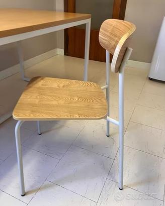 Sedie legno metallo