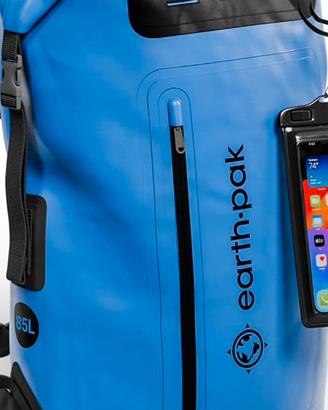 Zaino impermeabile 85 litri per kajak ed escursion