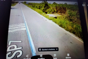 Terreno fronte strada SP7