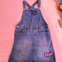 Salopette jeans bambina Republic of Denim 9-10 Y