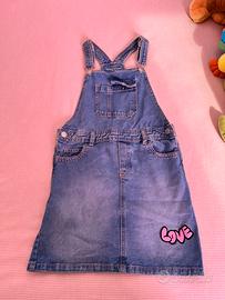 Salopette jeans bambina Republic of Denim 9-10 Y