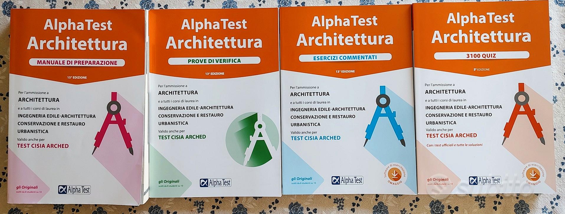 Alpha Test Architettura ediz. 2022/23 - Libri e Riviste In vendita a Trapani