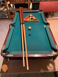 Biliardo da tavolo anche autonomo su gambe
