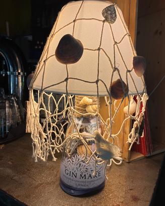 Lampada artigianale gin mare