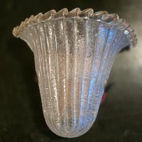 lampada applique in vetro Murano