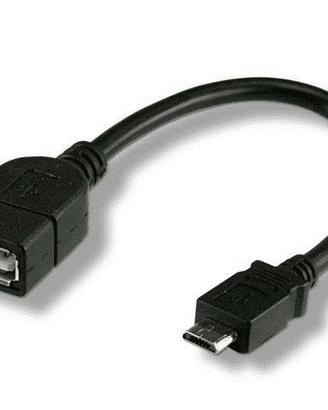 Techly Cavo USB 2.0 OTG a femmina / Micro B maschi