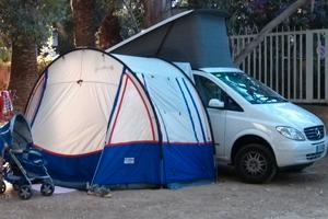 Tenda esterna per van Reimo tour easy