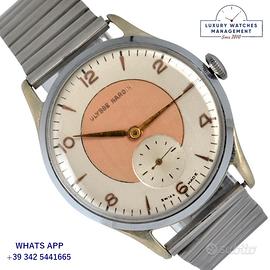 ULYSSE NARDIN Classic Jumbo salmon very rare 1940