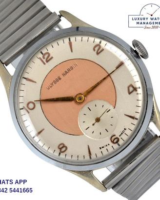 ULYSSE NARDIN Classic Jumbo salmon very rare 1940
