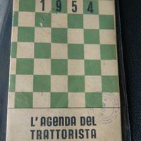 Agenda del trattorista 1954 cooperazione agricola