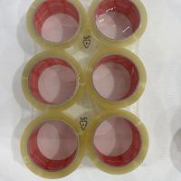 Nastro adesivo da imballaggio trasp.50x66mt-6PZ-