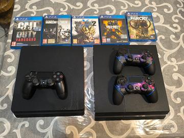 2 PlayStation 2 controller e giochi