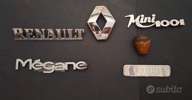ACCESSSORI FREGI/BADGE RENAULT E MINI 1001 VINTAGE