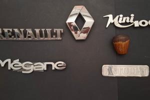 ACCESSSORI FREGI/BADGE RENAULT E MINI 1001 VINTAGE
