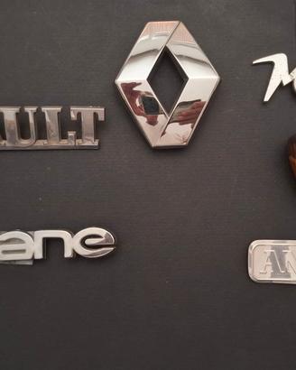 ACCESSSORI FREGI/BADGE RENAULT E MINI 1001 VINTAGE