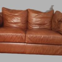 divano letto in pelle