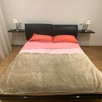Letto matrimoniale + rete a doghe