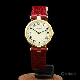 Cartier Vendome lady 30 mm 18 kt gold 881001 box
