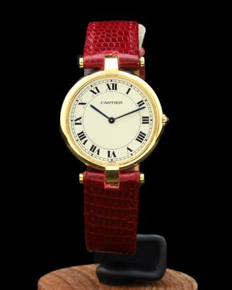 Cartier Vendome lady 30 mm 18 kt gold 881001 box