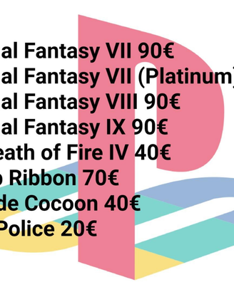 Giochi PlayStation 1