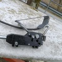 pedale doppio effetto per distributore oleodinamic