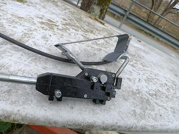 pedale doppio effetto per distributore oleodinamic