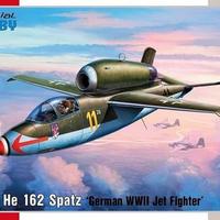 Aereo Kit He-162 Salamander Special Hobby 1/72