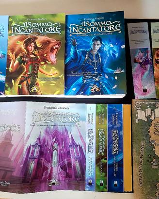 Cofanetto fantasy trilogia + prequel AUTOGRAFATI