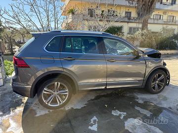 Tiguan Rline incidentata