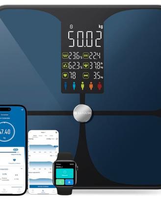 Bilancia Pesapersone Digitale con App Bluetooth, B