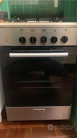 cucina gas Glem 4 fuochi+forno elettrico