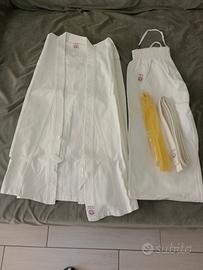 Kimono arti marziali vintage – completo giacca, pa