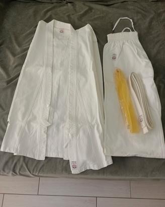 Kimono arti marziali vintage – completo giacca, pa