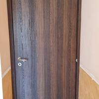 n. 2 porte interne legno scuro