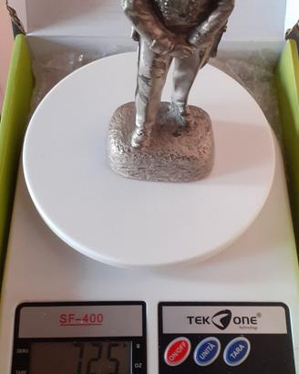 statua d'epoca in peltro arma dei carabinieri 