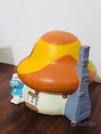 Salvadanaio casa Puffi