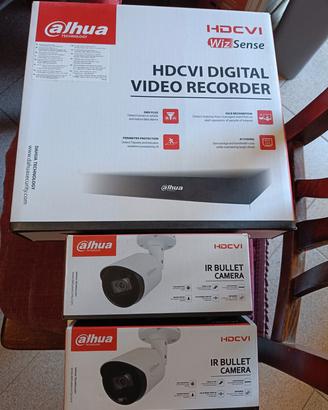 nvr Dahua con telecamere 