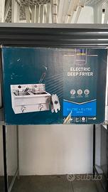 Friggitrice elettrica a doppia vasca 16L