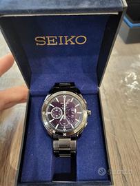 Seiko Solar Chronograph nero