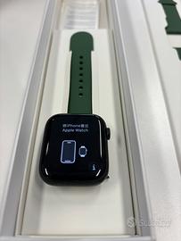 Apple Watch Series 7 45mm Verde + Cinturini Nuovi