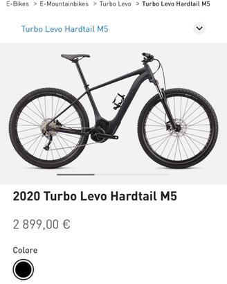 Ebike Specialized Turbo Levo HT Taglia XL