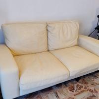 Divano due posti in pelle Divanidea