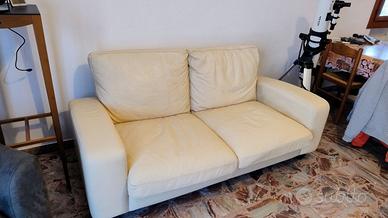Divano due posti in pelle Divanidea