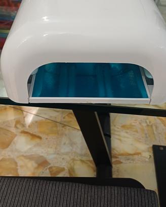 fornetto per gel unghie a luce blu