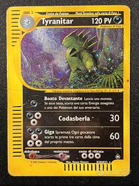 Carta Pokemon Tyranitar Holo Set Aquapolis